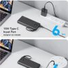 VRURC 10000mAh Power Bank With Built in Cables,USB C Battery Pack Portable Charger with 5 Outputs 2 Inputs Powerbank LED Display compatible with iPhone 14 13 12 Samsung S21 S20 Xiaomi - Image 11