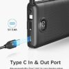 VRURC 10000mAh Power Bank With Built in Cables,USB C Battery Pack Portable Charger with 5 Outputs 2 Inputs Powerbank LED Display compatible with iPhone 14 13 12 Samsung S21 S20 Xiaomi - Image 13